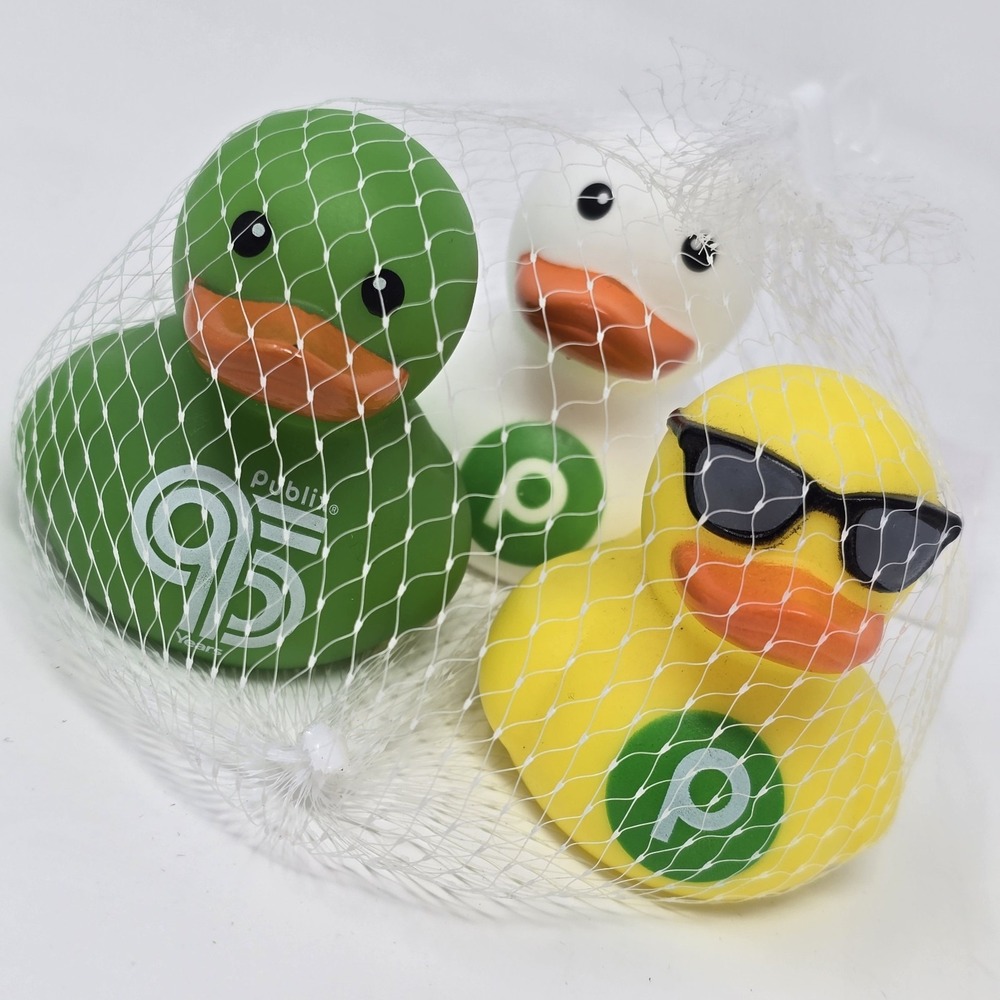 Publix Rubber Duck 95th Anniversary 3 Duck‎ Set Limited Edition Collection Jeep